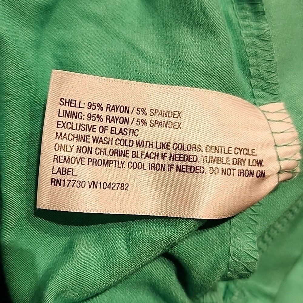 Ava & Viv - Women's V-Neck A-Line Maxi Dress in Aqua Green - Picture 11 of 11